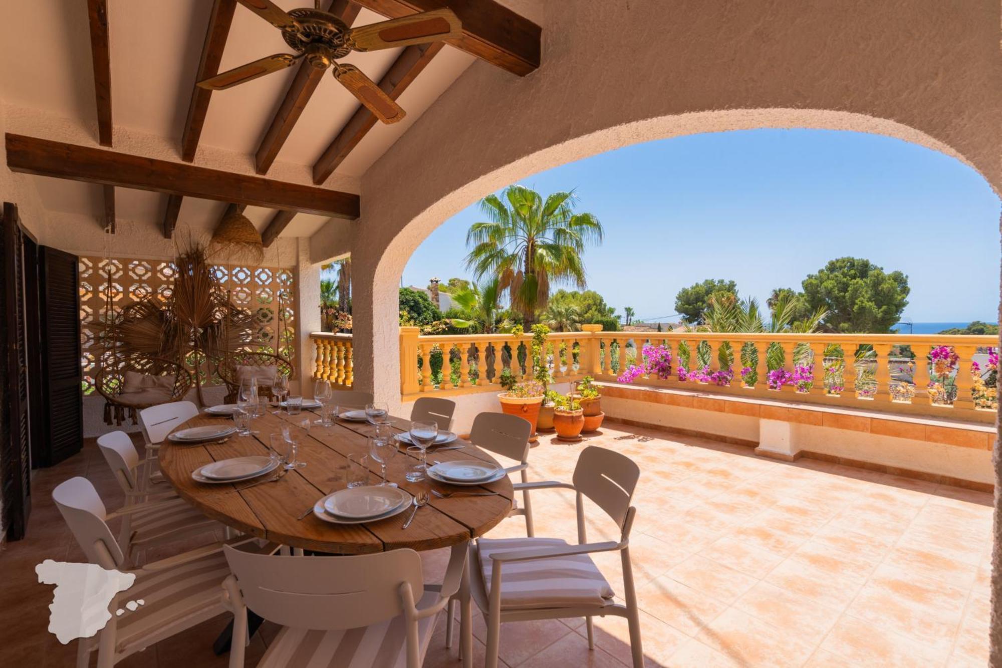 Villa Casa Bellisimo Benissa Esterno foto